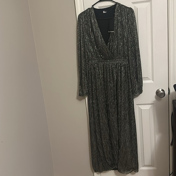 The Kooples Metallic Midi Dress - Picture 6 of 11